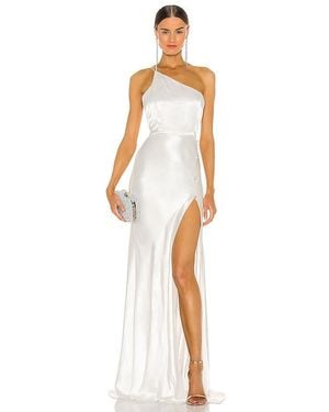 SAU LEE Hailey Gown - White
