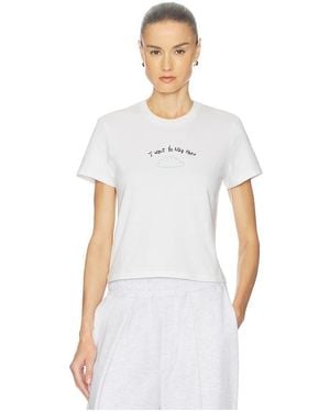 Helsa Cloud Graphic Tee - White