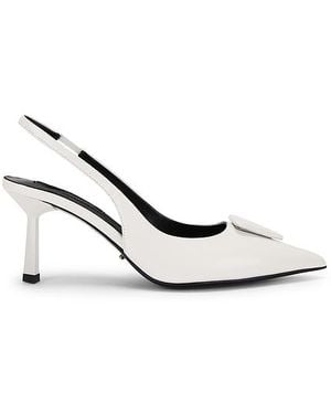 Tony Bianco Bertie Slingback Pump - White