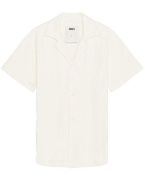 Oas Golconda Cuba Terry Shirt - White