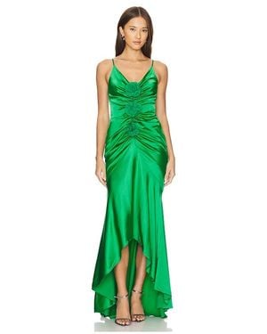 Lovers + Friends Liz Gown - Green