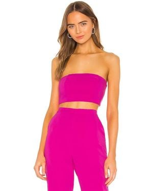 Nbd Topaz Bandeau Top - Pink