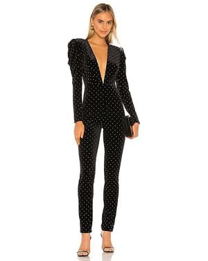 Michael Costello X Revolve Lulu Jumpsuit En Color Negro Talla (También En Xxs, M)