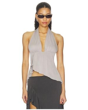 With Jean Alix Top - White