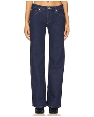 Hudson Jeans Kelli Mid Rise Loose Straight - Blue