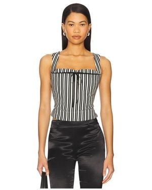 Miaou Laced Imogene Corset - Black
