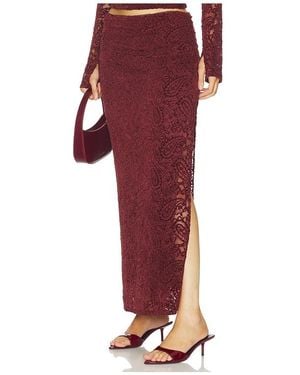 Nia Selena Skirt - Red