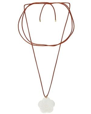 Anni Lu Flower On A String Choker - Black
