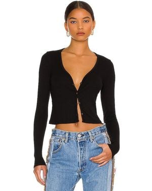 Lamade Cardigan Sweet V - Schwarz