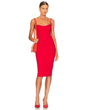 Nookie Allure Midi Dress - Red