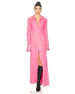 Lado Bokuchava Maxikleid Shibuya - Pink