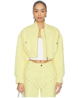Palmatic Studio Rebelni Denim Jacket - Yellow