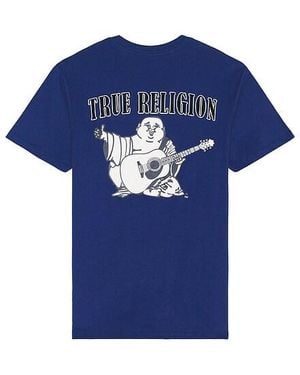 True Religion Buddha Tee - Blue