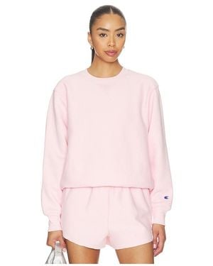 Champion Sweatshirt, Rundhalsausschnitt Reverse Weave - Pink
