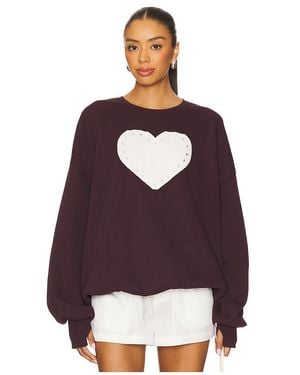 The Laundry Room Sudadera En Color Burgundy Talla (También En S, Xs) - Morado