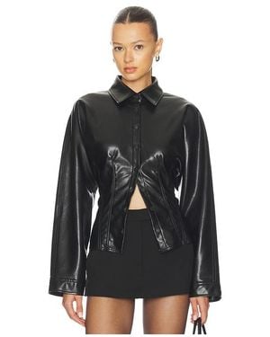 Agolde Devon Shirt - Black