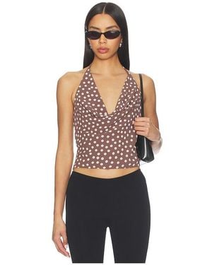 MAJORELLE Lucinda Top - Blue