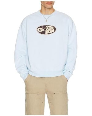 Gothicmochas Pill Crewneck Sweatshirt - White