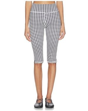 Strut-this The Wren Capri Legging - Blue