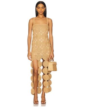Simon Miller Beep Beep Tank Dress - Metallic