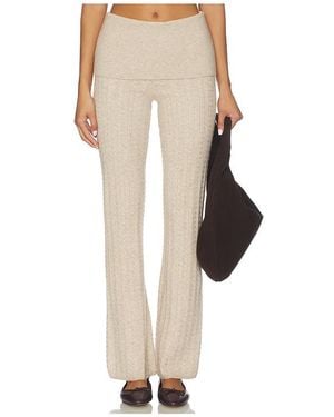 Lovers + Friends Paulina Lounge Knit Pant - Natural