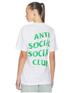 ANTI SOCIAL SOCIAL CLUB X Revolve Camo Mind Games Tee - White