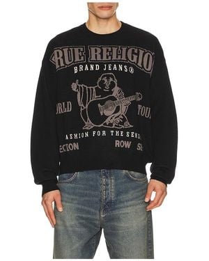 TRUE RELIGION Cinched Srs Jumper - Black