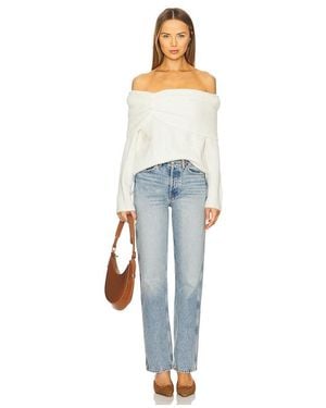 Nia Momo Jumper - White