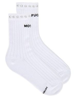 Mother The Half Step Sock - White