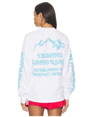 Diamond Cross Ranch Trailblazer Long Sleeve Tee - Blue