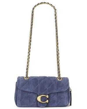 COACH Quilted Tabby Shoulder Bag 20 Light Denim - Blue
