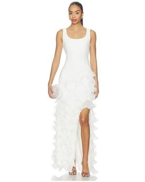 Elliatt Veda Hi-Lo Gown - White