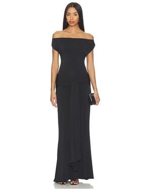 Show Me Your Mumu Winona Wrap Maxi Dress - Blue