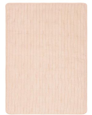 Parachute Organic Cloud Cotton Stripe Toddler Quilt - Natural