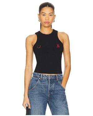 Urban Outfitters Top Lucky Charm - Blau
