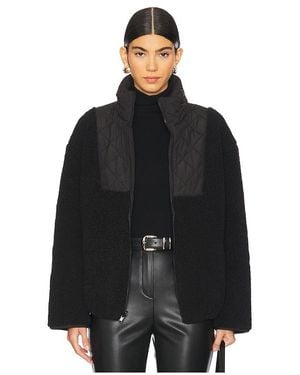 Lamarque Hadley Faux Fur Jacket - Black