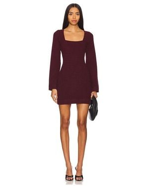 Sancia The Carmen Knit Dress - Red