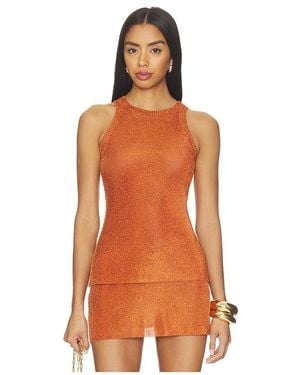 GUIZIO X Revolve Millie Top - Orange