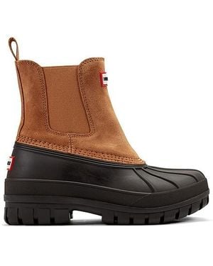 HUNTER Sutton Boot - Brown