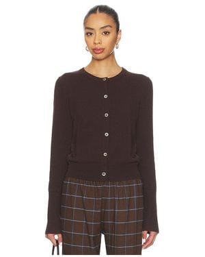 La Ligne Cardigan - Braun