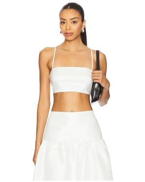 MORE TO COME Carson Top - White