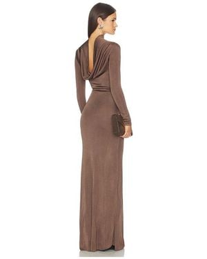 SRG Sylveeah Draped Cowl Gown - Multicolour