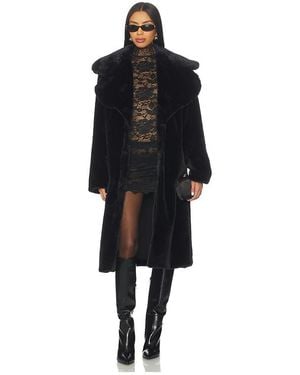 superdown Abrigo Willow En Color Negro Talla (Tambiãn En Xl)