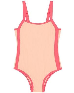 LSPACE Little L Kids Beach Skipper One Piece - Pink