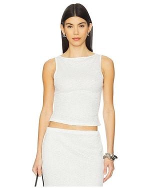 Runaway the Label Orlean Top - White