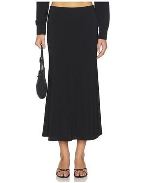 Bella Venice The Jessie Slip Maxi Skirt - Black