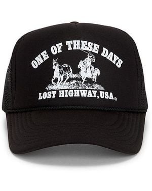 One Of These Days Lost Highway Trucker - Black