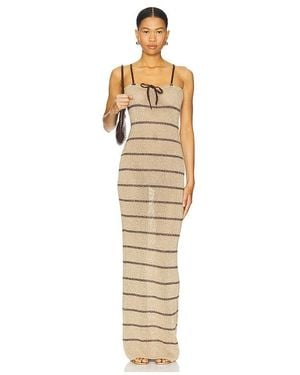 Asta Resort Celeste Maxi Dress - Metallic