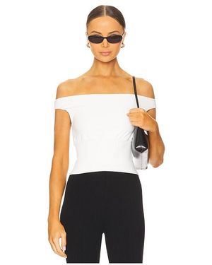 ALL THE WAYS Kelli Off Shoulder Top - White