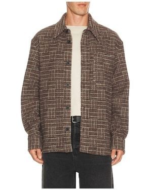 A.P.C. Baptiste Shirt - Brown
